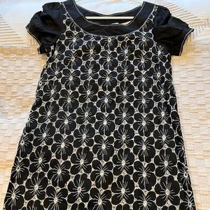 [Clearance] Black and white cotton dress